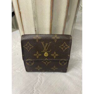 Preloved Louis Vuitton Monogram Elise Trifold Wallet – Great Condition